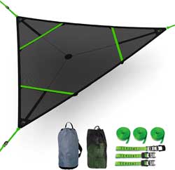 3-Point Hammock Package with Straps, Ratchets and Carry Bag