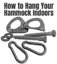 How to Hang a Hammock Indoors with Wall Hooks