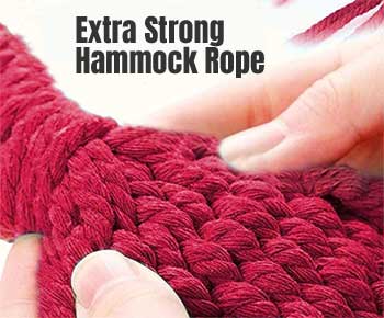 Strong Woven Hammock Rope can Hold 2 People