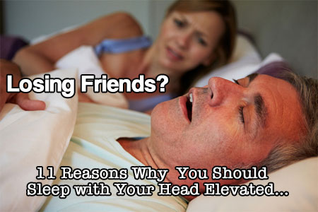 11 Reasons Why You Should Sleep with Your Head Elevated